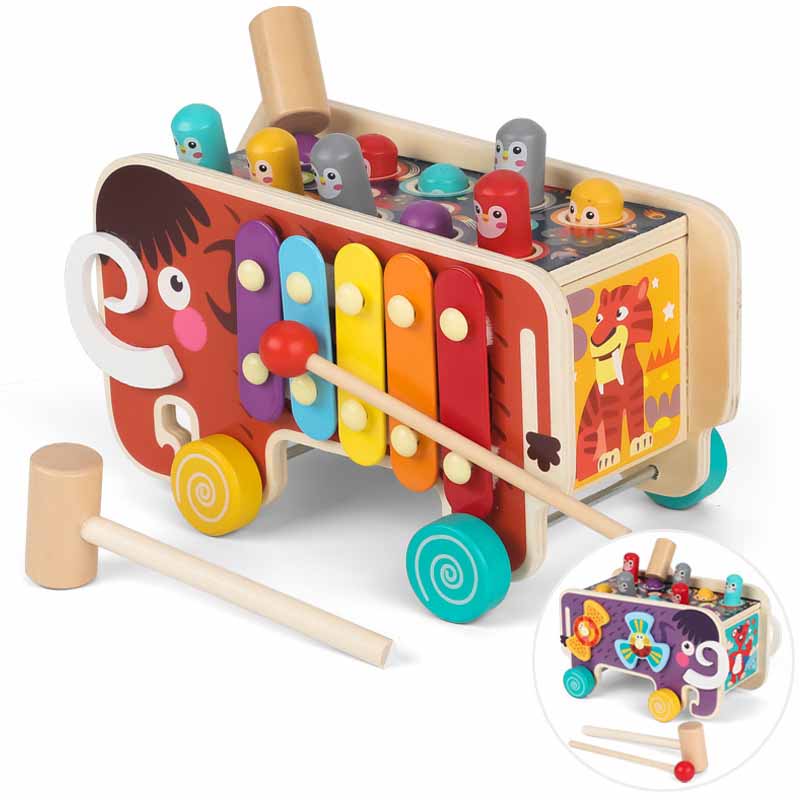 Houten Muziekspeelgoed – Duurzaam, Educatief en Veilig – Voor Kinderen vanaf 1 Jaar-3