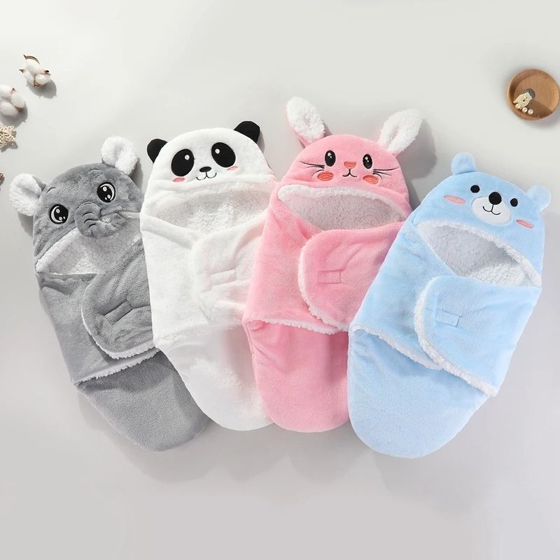 Babynestje – Ultra-zachte Fleece, Ideaal voor 0-9 Maanden – Comfortabele Cocoon voor Baby's-2