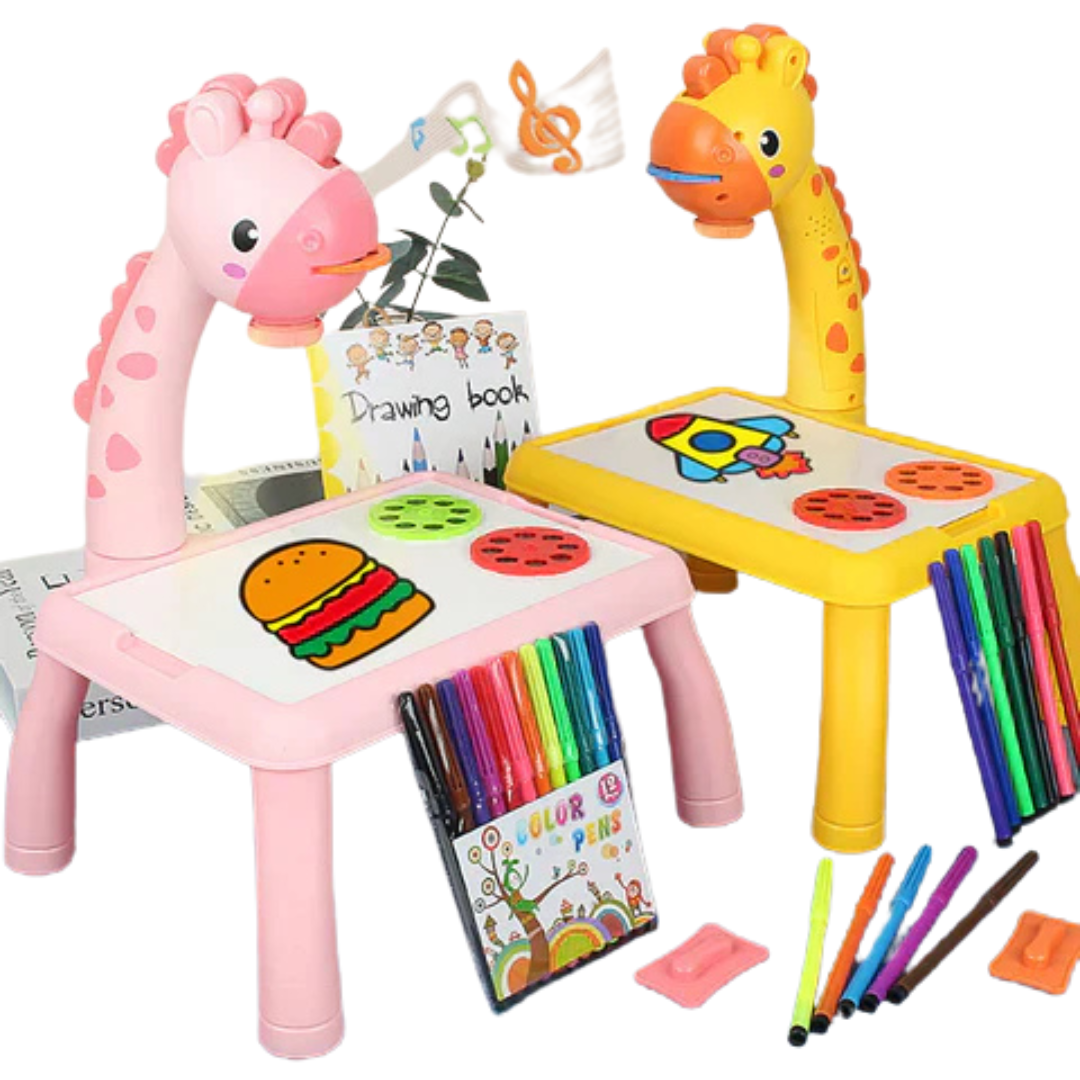 Tekentafel voor Kinderen – Creatieve Dino met Herbruikbaar Bord en 12-delige Tekenset – Geschikt voor 3-8 Jaar-2