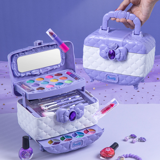 Make-up Set voor Kinderen – Veilige, Afwasbare Formule – Creatieve Speelset voor Kleine Fashionista's 2