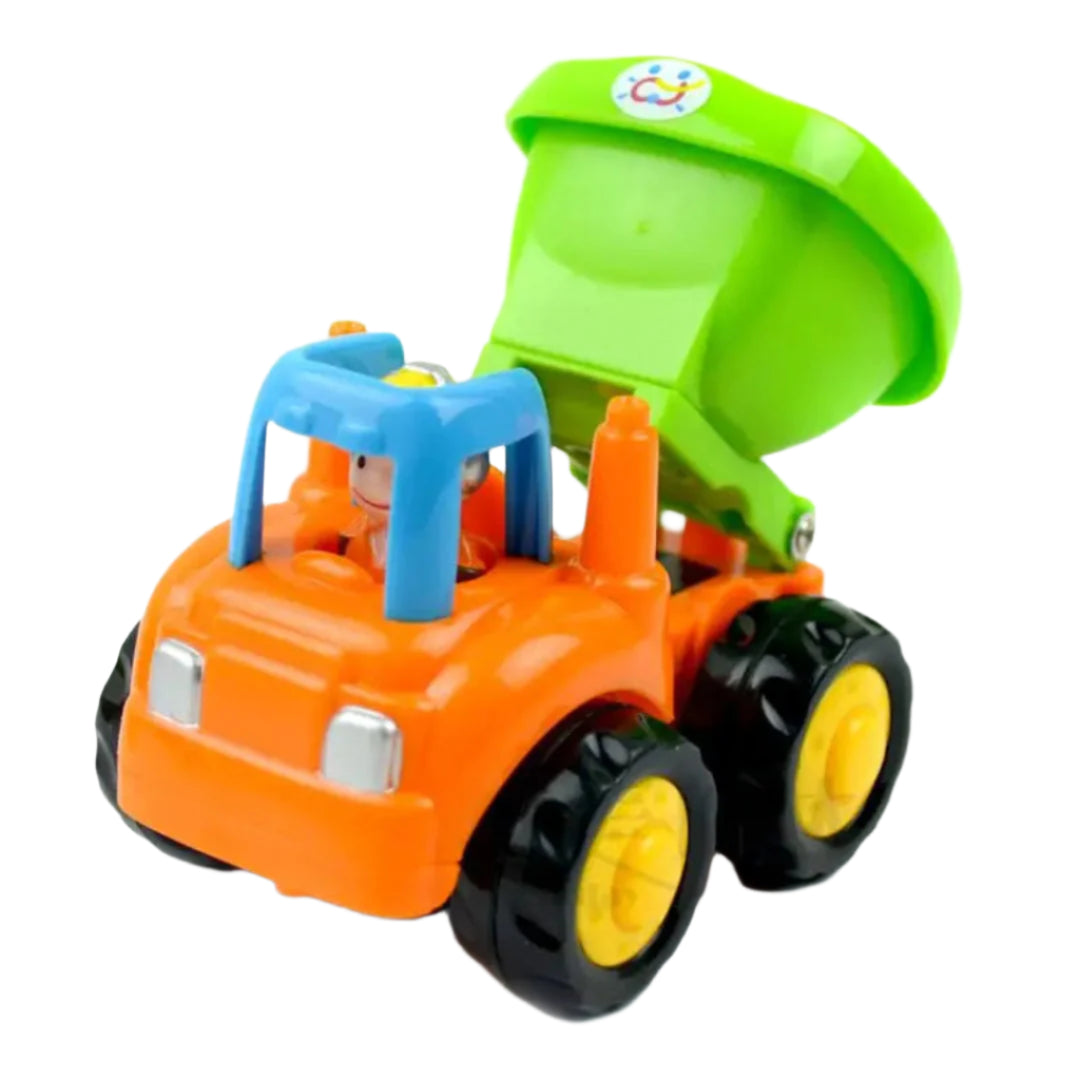 Bouwvoertuigen – Creatief Speelgoed voor Kinderen, Veilig ABS-Materiaal Zonder Batterijen – Ideaal voor Motorische Vaardigheden 4