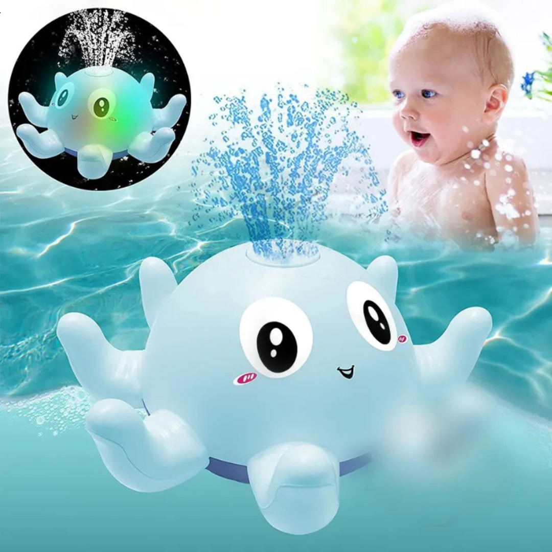 OctoSplash Waterfontein – Interactief Bad speelgoed met Licht en Spettereffecten voor Kinderen 3