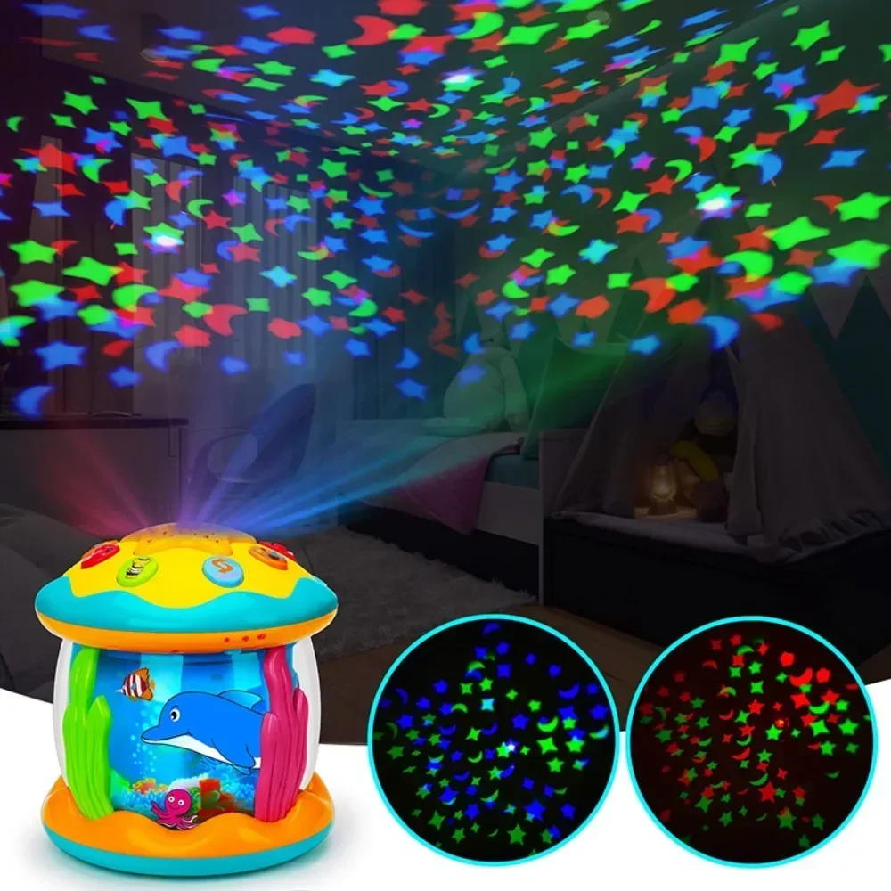 Muzikale Draaimolen – Betoverende Lichtprojecties, Veilig ABS-Materiaal – Creëert Ontspanning en Speelplezier 5