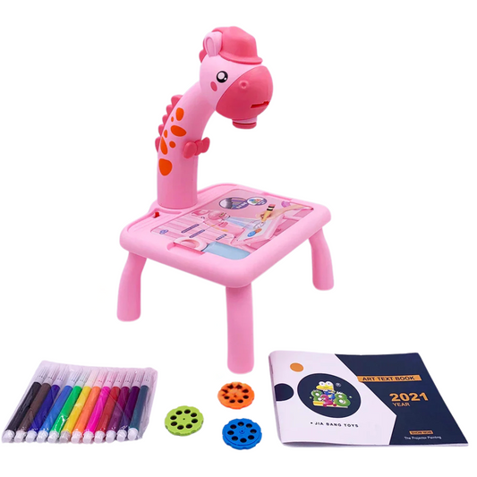 Tekentafel voor Kinderen – Creatieve Dino met Herbruikbaar Bord en 12-delige Tekenset – Geschikt voor 3-8 Jaar-1