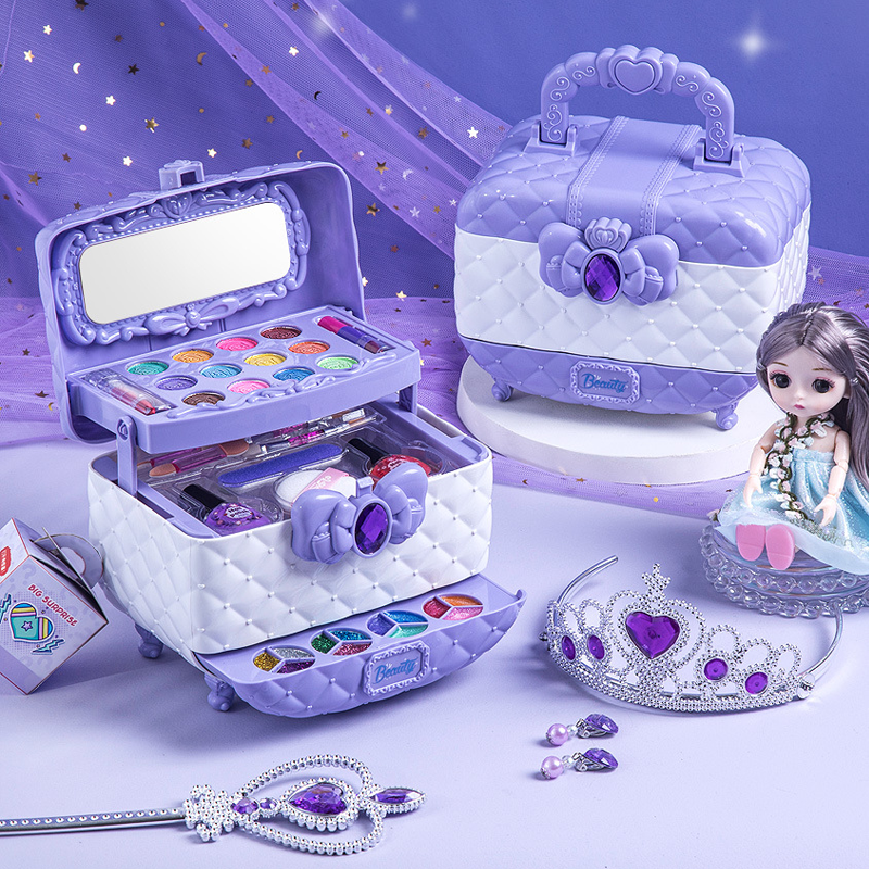 Make-up Set voor Kinderen – Veilige, Afwasbare Formule – Creatieve Speelset voor Kleine Fashionista's 3