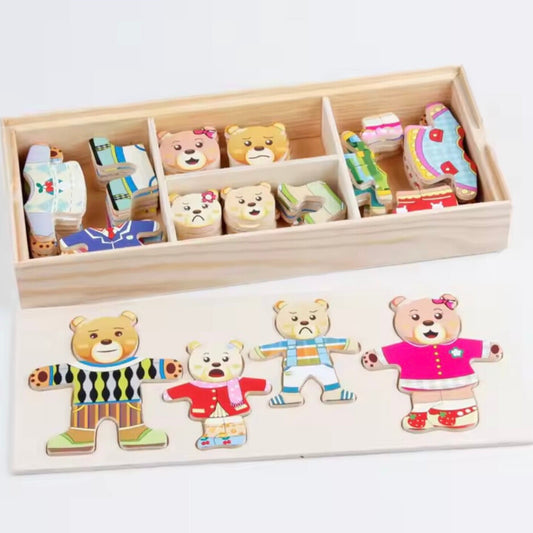 Houten Puzzel – Educatief Speelgoed voor Peuters, Stimuleert Creativiteit en Probleemoplossend Vermogen 1