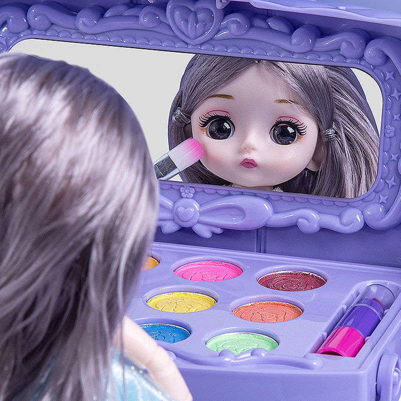 Make-up Set voor Kinderen – Veilige, Afwasbare Formule – Creatieve Speelset voor Kleine Fashionista's 4