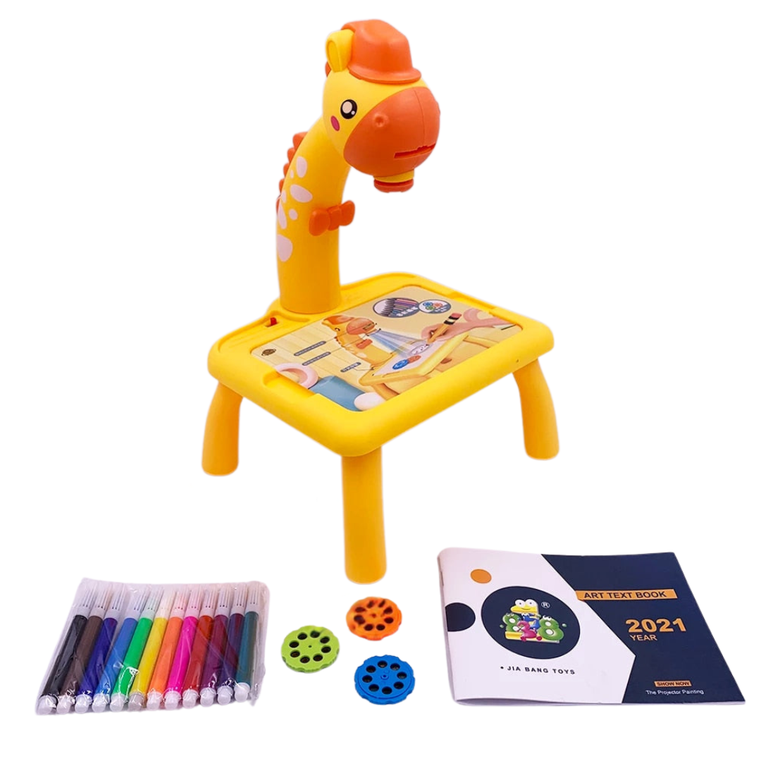 Tekentafel voor Kinderen – Creatieve Dino met Herbruikbaar Bord en 12-delige Tekenset – Geschikt voor 3-8 Jaar-3
