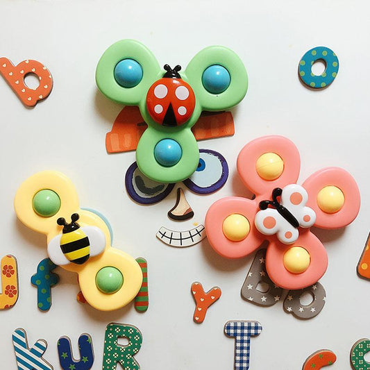 Draaiende Spinners – Educatief Speelgoed voor Baby's, Set van 3 – Veilig ABS voor 1 Jaar en Oudere 1