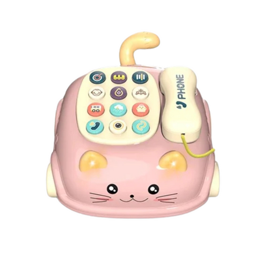 Baby Telefoon – Interactief Muziek Speelgoed voor Motorische Vaardigheden – Veilig Kindvriendelijk Materiaal-2