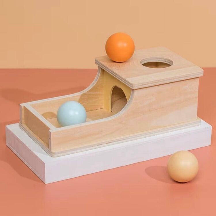 Object Permanence Box – Educatief Speelgoed van Kindveilige Hout – Stimuleert Cognitieve Ontwikkeling 3
