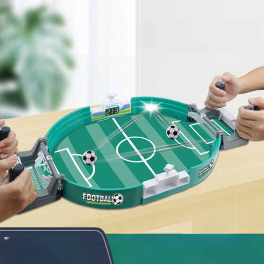 Mini Tafelvoetbalspel – Compact en Duurzaam ABS, Voor 2 Spelers – Verbeter Hand-Oogcoördinatie 2
