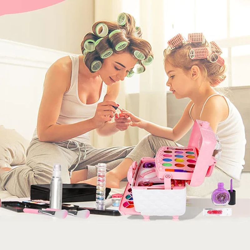 Make-up Set voor Kinderen – Veilige, Afwasbare Formule – Creatieve Speelset voor Kleine Fashionista's 6