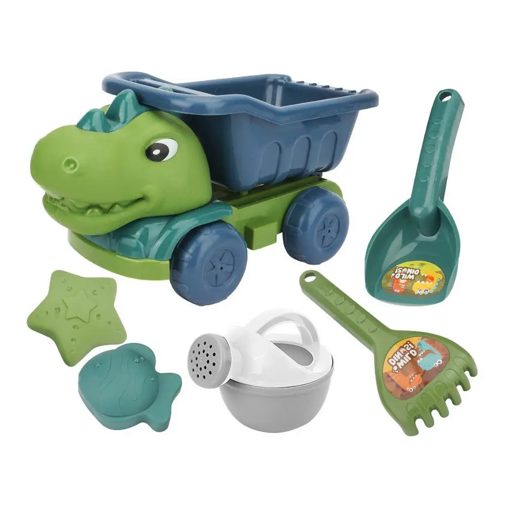 Zandbak Speelset – Educatieve Dino Truck met Accessoires – Creatief Buiten Spel voor Kinderen 1