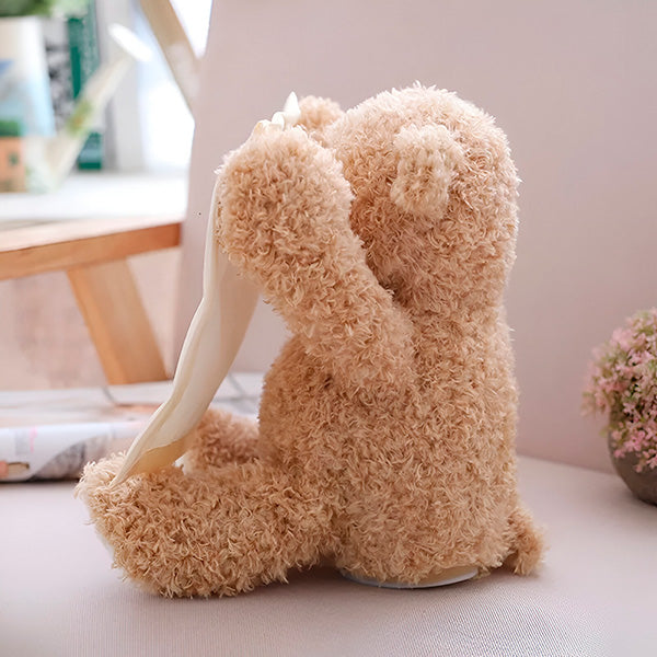 Interactieve Knuffelbeer – Zacht Pluche, Zingt en Speelt Kiekeboe – Voor Baby's en Peuters 0-5 Jaar-3