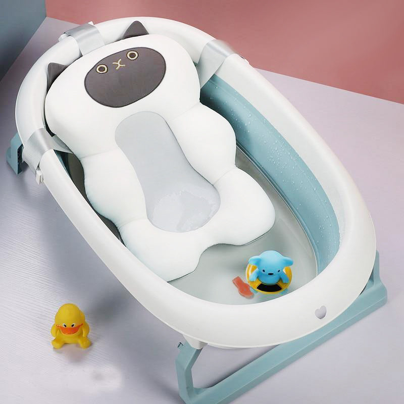 Baby Badkussen – Ergonomisch Ontwerp, Zacht en Ademend Katoen – Voor Comfortabele en Veilige Badmomenten 5