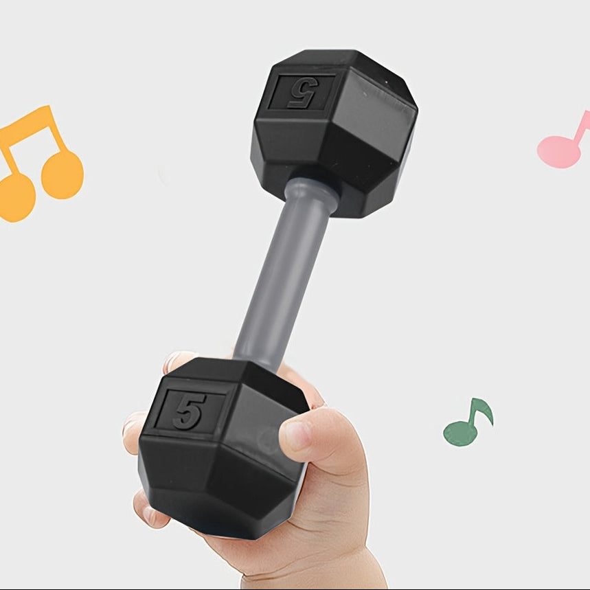 Baby Dumbbell – Sensorisch Verrijkend Speelgoed van Niet-giftige Materialen – Stimuleert Motorische Vaardigheden 3