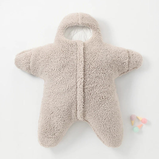 Baby Pyjama – Zachte Pluizige Stof, Ademend Textiel – Met Schattig Zeesterdesign 6