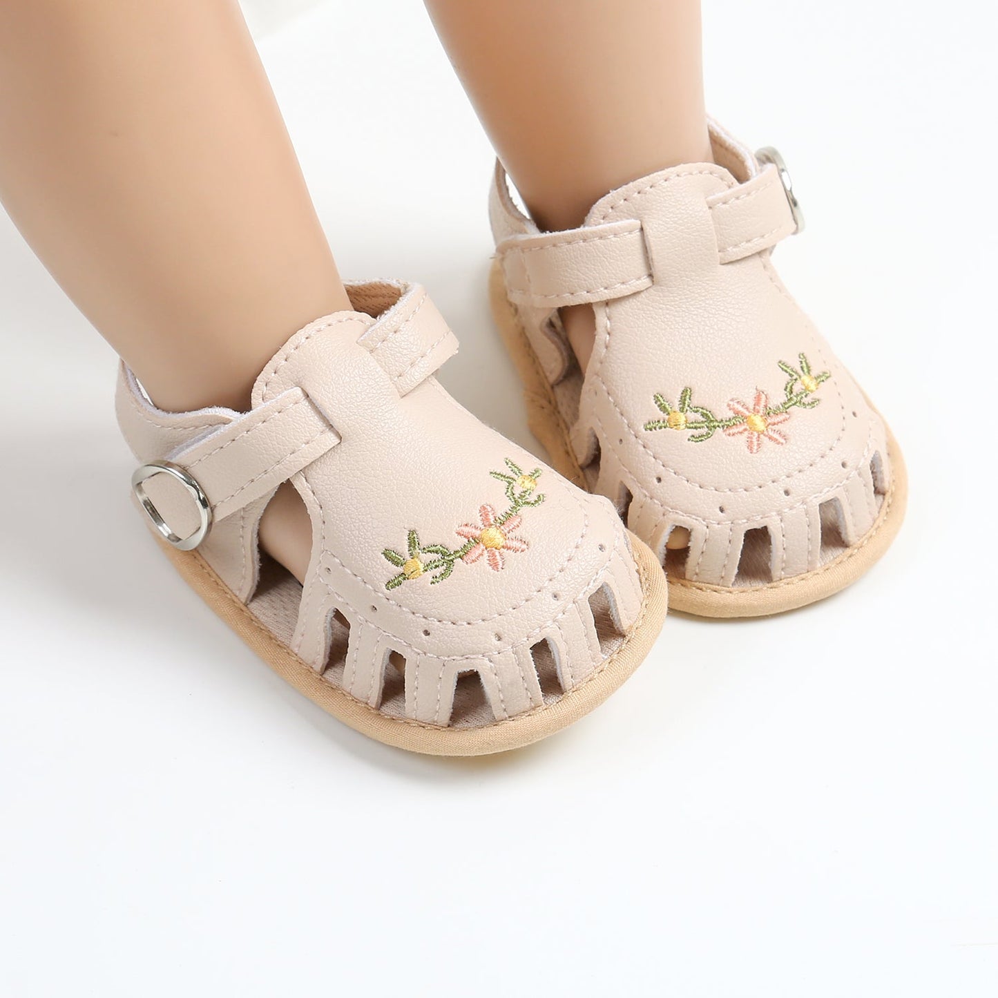 Baby Sandalen – Ademend en Flexibel, Ideaal voor Eerste Stapjes – Geschikt voor 0-2 Jaar 0