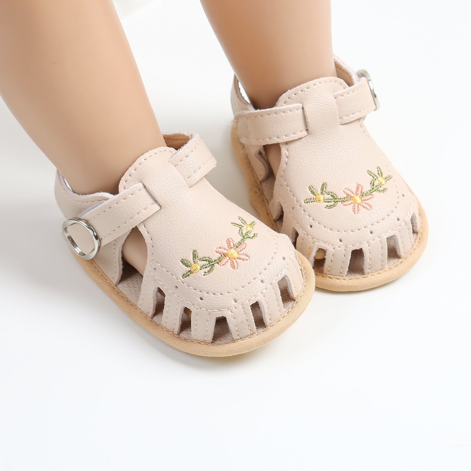 Baby Sandalen – Ademend en Flexibel, Ideaal voor Eerste Stapjes – Geschikt voor 0-2 Jaar 0