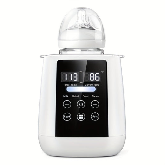 Babyfles Melkverwarmer – 6-in-1 Functies, Digitale LCD Temperatuurregeling, Automatische Uitschakeling 0