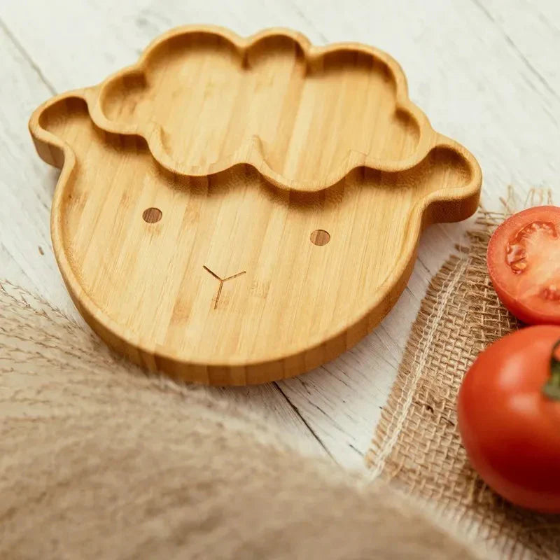 Babyservies – Bamboe Set met Zuignap, BPA-vrij en Natuurlijk – Perfect voor Kleine Eters 4