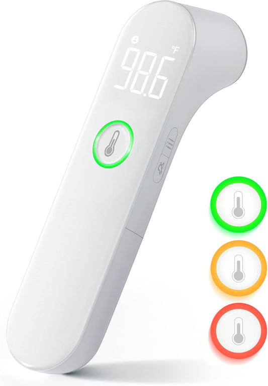 Babythermometer – Nauwkeurige Infraroodmeting, Koortsalarm en Stille Modus – Geschikt voor het Hele Gezin 2