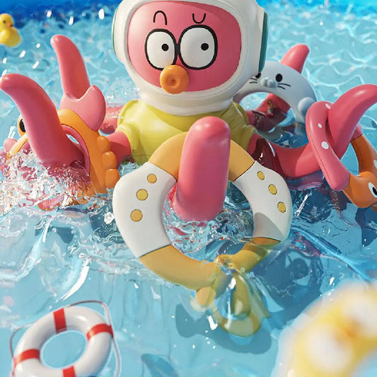 Badspeelgoed – Spetterend Ringwerpen met Octopus, Veilig en Creatief Spel 6