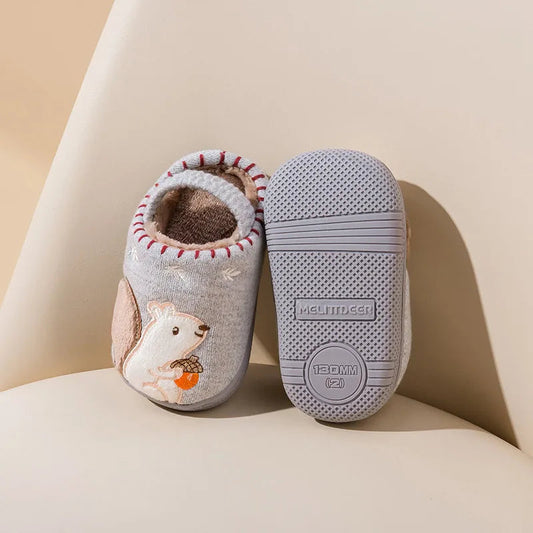 Binnenpantoffels – Comfortabele Antislip Zolen, Hoogwaardige Stof, Leuk Cartoon Design voor Kinderen 5