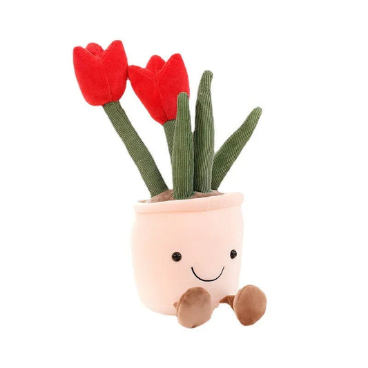 Bloemen Knuffel – Superzacht Pluche, Vrolijk Design – Perfecte Gezelschap voor Kinderen en Volwassenen 0