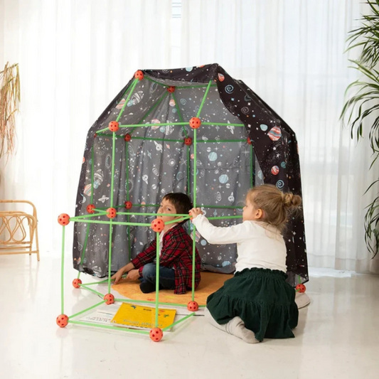Bouw Speelgoed – Creatieve Constructieset met 21 Ballen en 45 Stokken – Educatief en Duurzaam 0