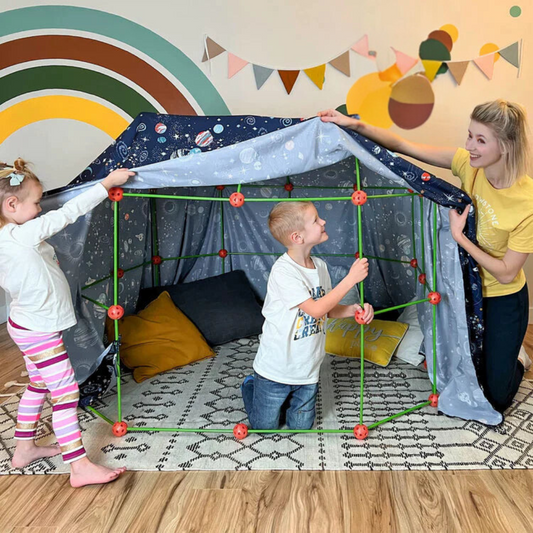 Bouw Speelgoed – Creatieve Constructieset met 21 Ballen en 45 Stokken – Educatief en Duurzaam 1