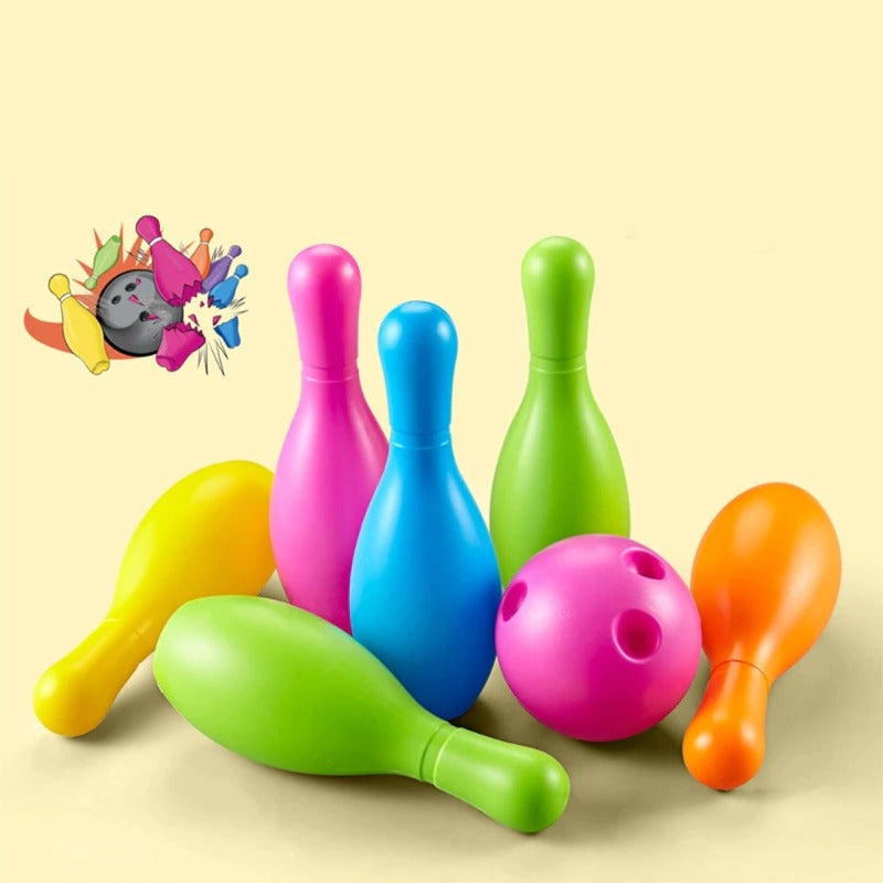 Bowling Set – Kleurrijke Kegels en Ballen, Veilig en Duurzaam – Perfect voor Actief Spel 3