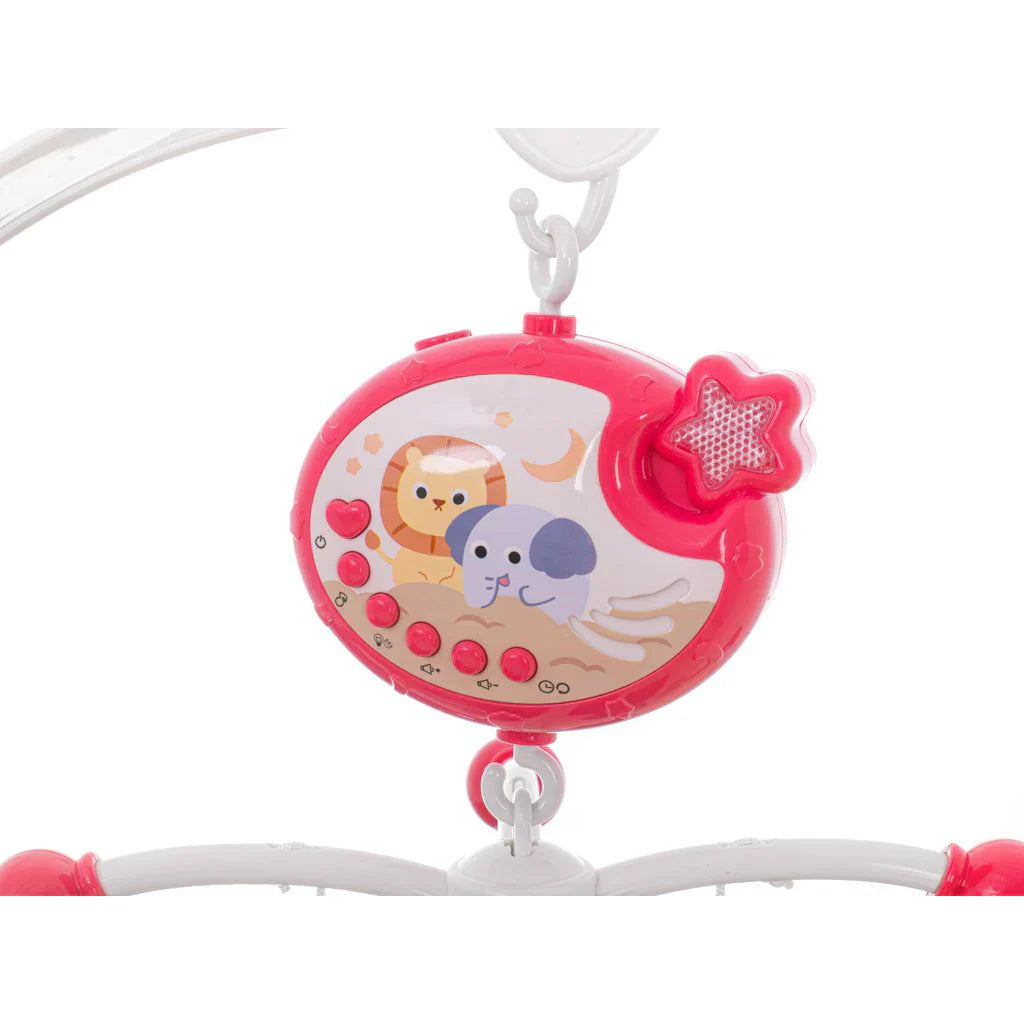 Muziekmobiel voor Baby – 40 Melodieën, Sterrenprojector en Afstandsbediening – Ideaal voor Slaaprust-6