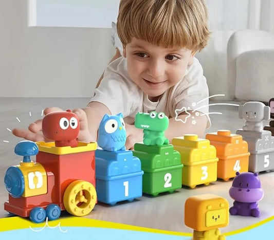 Cijfer Trein Speelgoed – Educatief en Veilig, Duurzaam Rubber – Perfect voor Creatief Spel 5