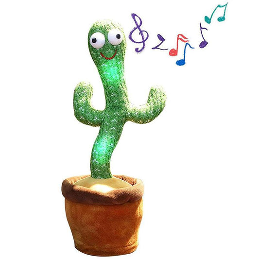 Dansende Cactus – Interactief Zang- en Dansspeelgoed, Herhaalfunctie, Geschikt voor Kinderen van Alle Leeftijden 0