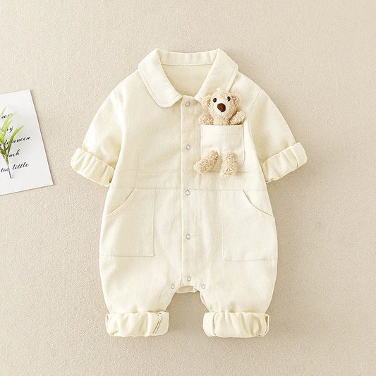 Denim Jumpsuit – Comfortabel en Duurzaam, Hoogwaardige Denim – Perfect voor Actieve Kinderen 4