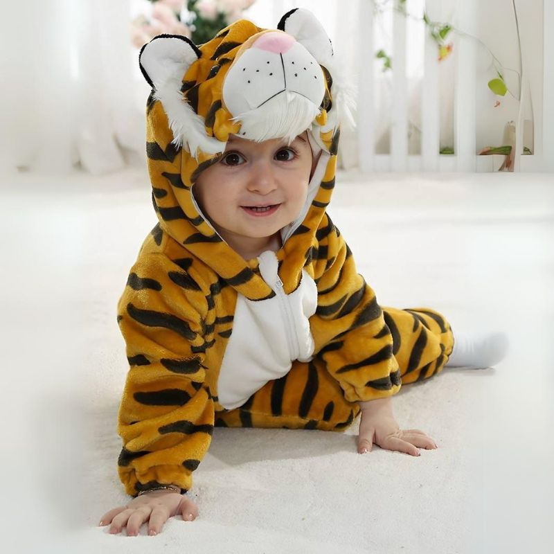 Dieren Romper – Zacht Huidvriendelijk Materiaal, Antibacterieel – Perfect voor Luierverschoningen 4