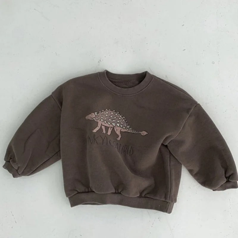 Dino Sweater – Zachte Stof, Schattige Dinosaurus Print – Comfortabel en Duurzaam voor Kinderen 2