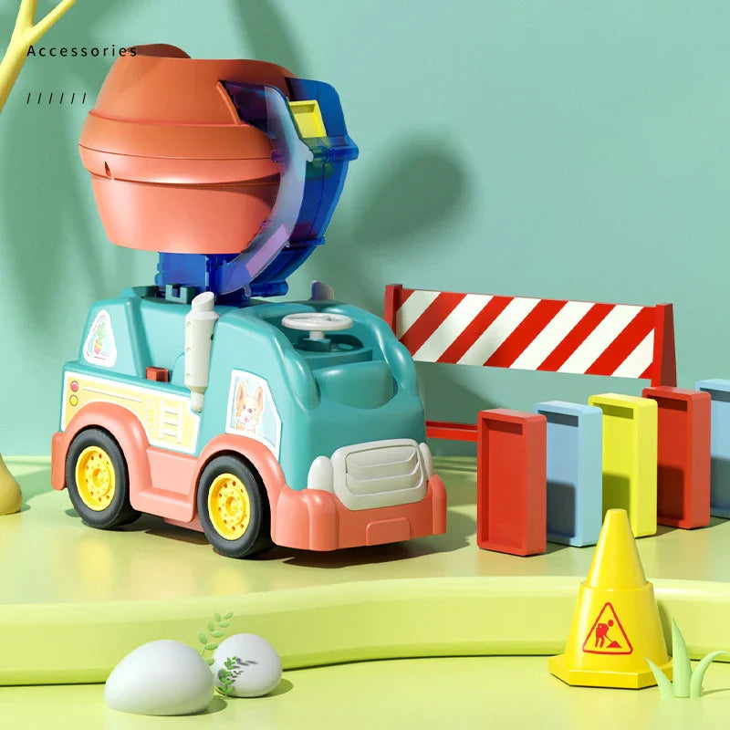 Domino Truck – Educatief Speelgoed voor Kinderen, Stimuleert Creativiteit en Motorische Vaardigheden 4