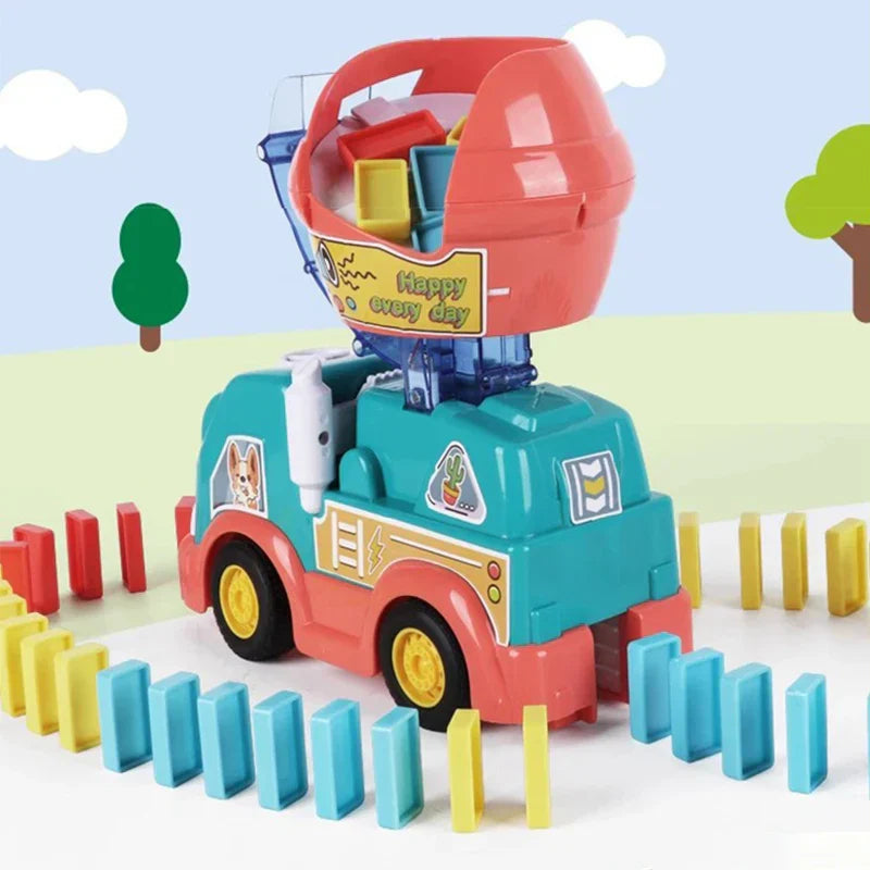 Domino Truck – Educatief Speelgoed voor Kinderen, Stimuleert Creativiteit en Motorische Vaardigheden 5