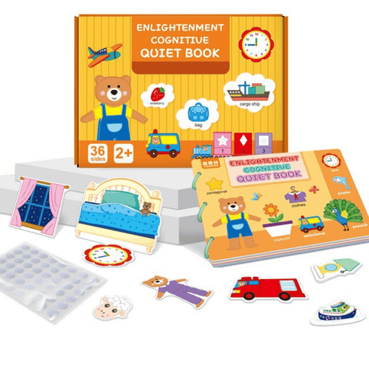 Educatief Activiteitboek – Vormherkenning en Concentratie, Duurzaam Karton – Voor Kinderen vanaf 3 Jaar 1