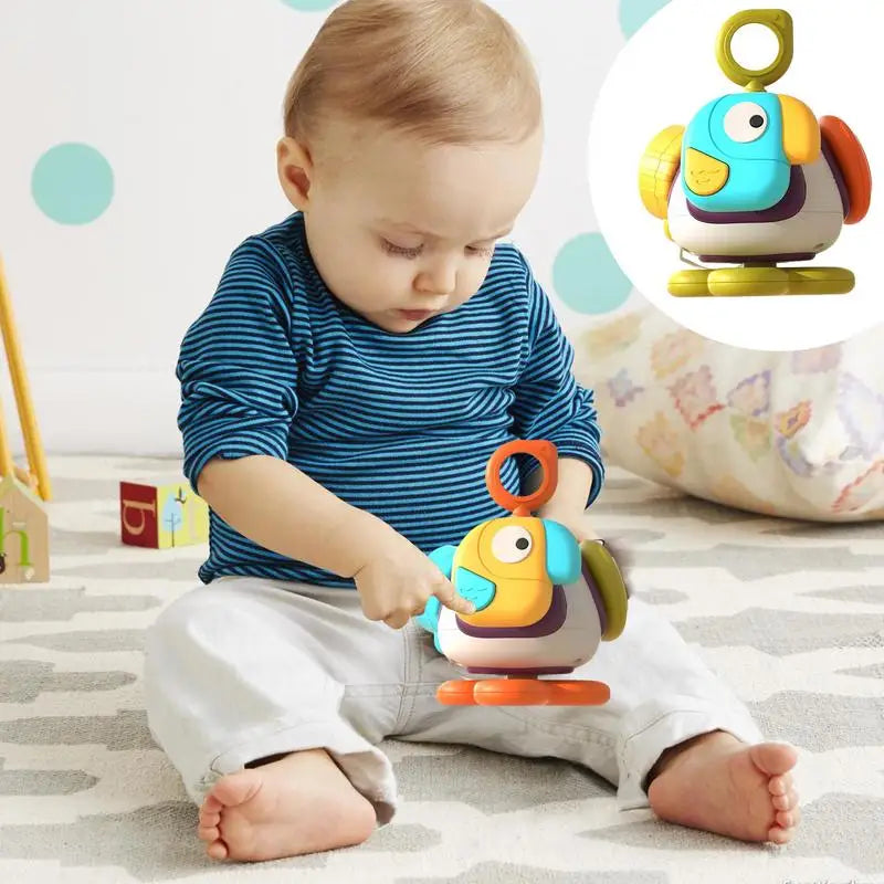 Educatieve Speelkubus – Multizintuiglijke Texturen en Geluiden – Veilig en Duurzaam Speelgoed voor Baby's 2