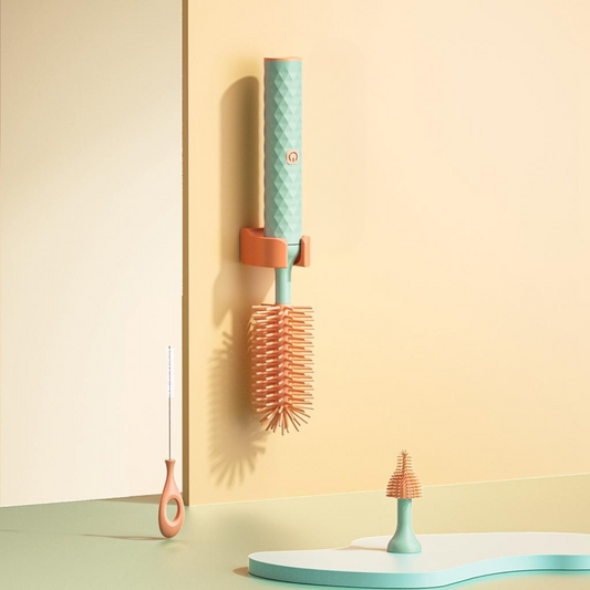 Elektrische Flessenborstel – Krachtige Siliconen Reiniging, USB-oplaadbaar, Voor Babyflessen en Meer 0