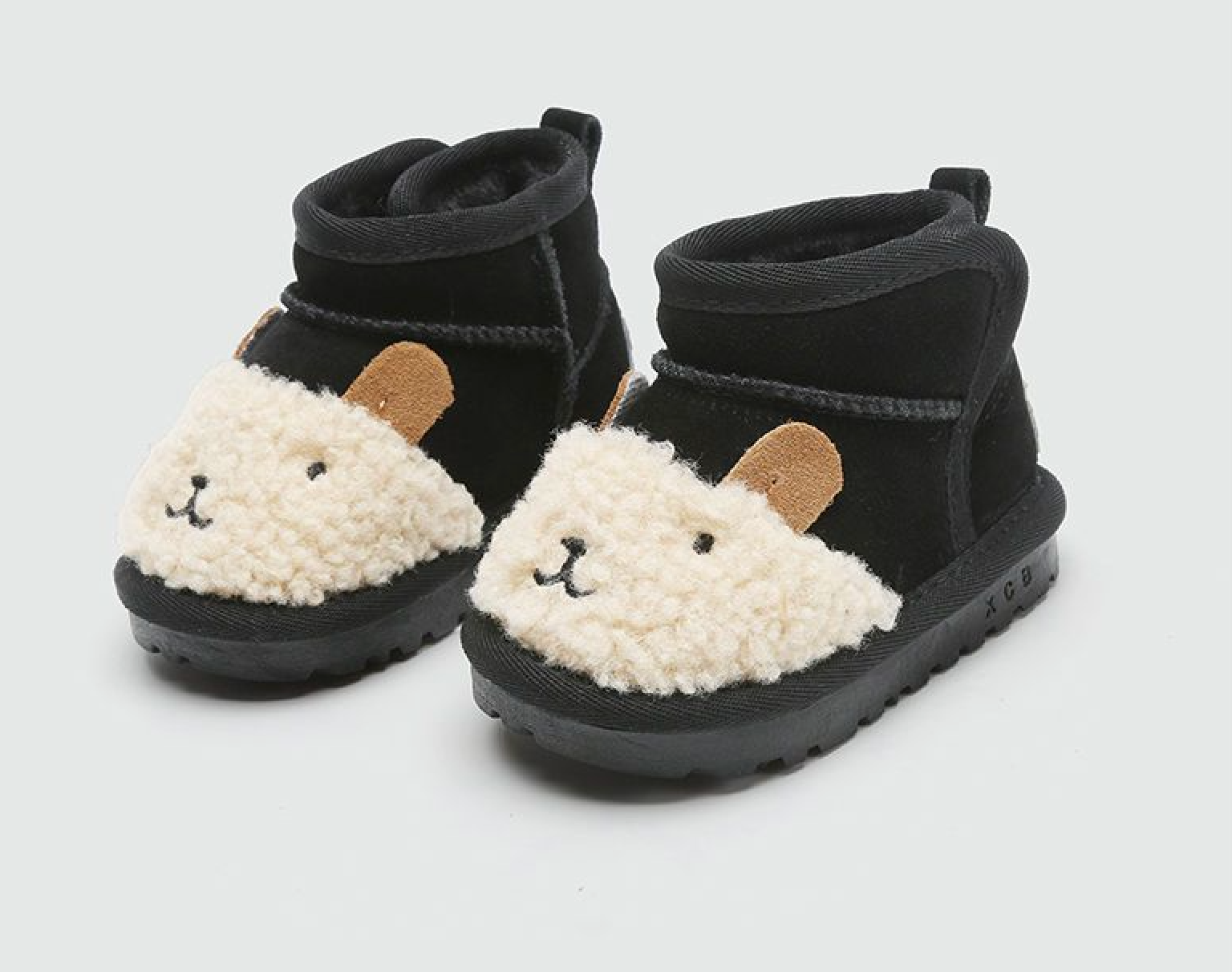 Enkellaarsjes – Warm en Comfortabel met Schattig Poppetje, Antislipzool, Waterafstotend 3