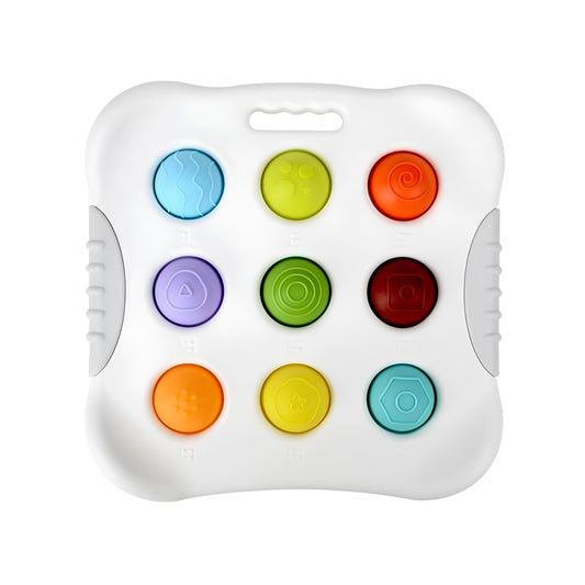 Fidget Toy – Educatief Pop-it Speelgoed van Hoogwaardig BPA-vrij Siliconen – Stimuleert Motoriek en Concentratie 0