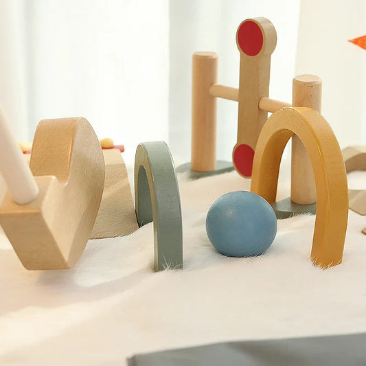Houten Golfspel – Educatief Buitenspeelgoed voor Peuters en Kleuters – Veilig en Duurzaam Hout 1