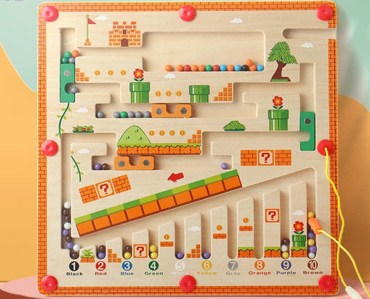 Houten Magnetische Puzzel – Stimuleert Creativiteit en Probleemoplossend Vermogen – Veilig en Leerzaam 1