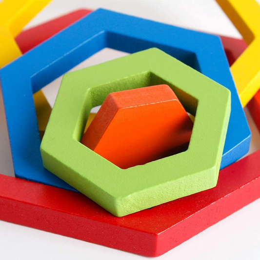 Houten Puzzel – Educatief Montessori Speelgoed van Duurzaam Beukenhout voor Peuters 1