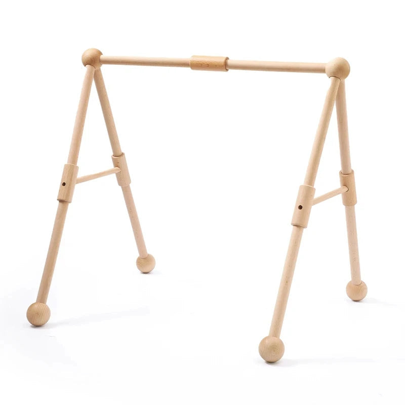 Houten Speelgym – Educatief Speelgoed met Dierenrammelaars en Hangers – Veilig Voedselveilig Hout 8
